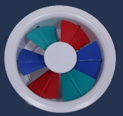 Swirl Diffuser - High Volume Circular